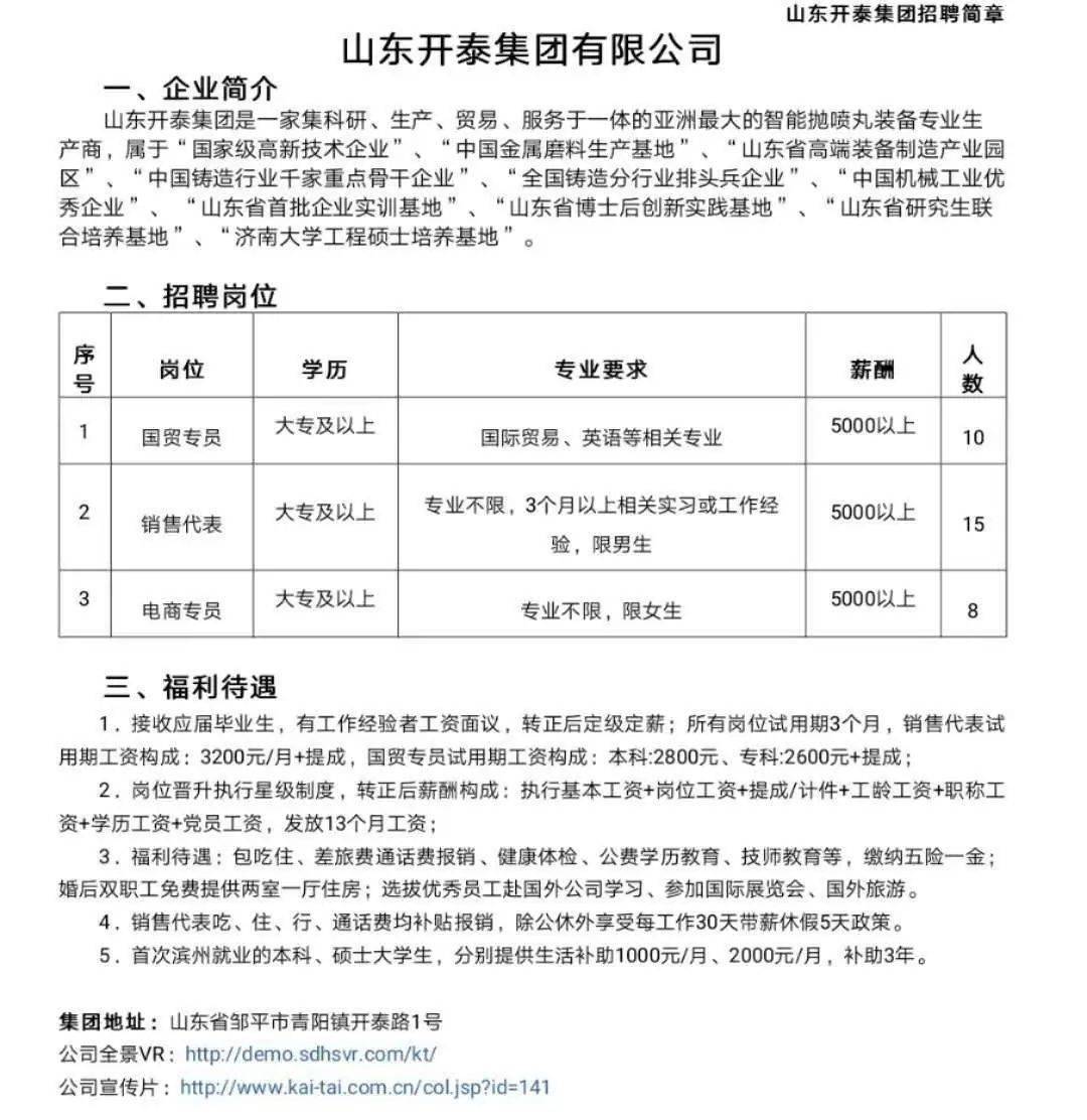 泰安高开最新招聘信息详解及解读